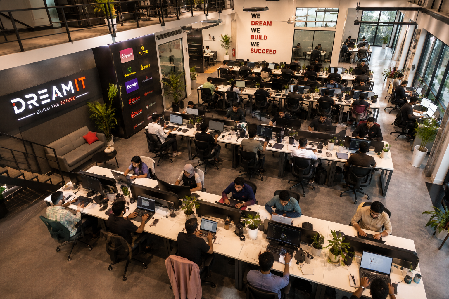 DreamIT full office floor